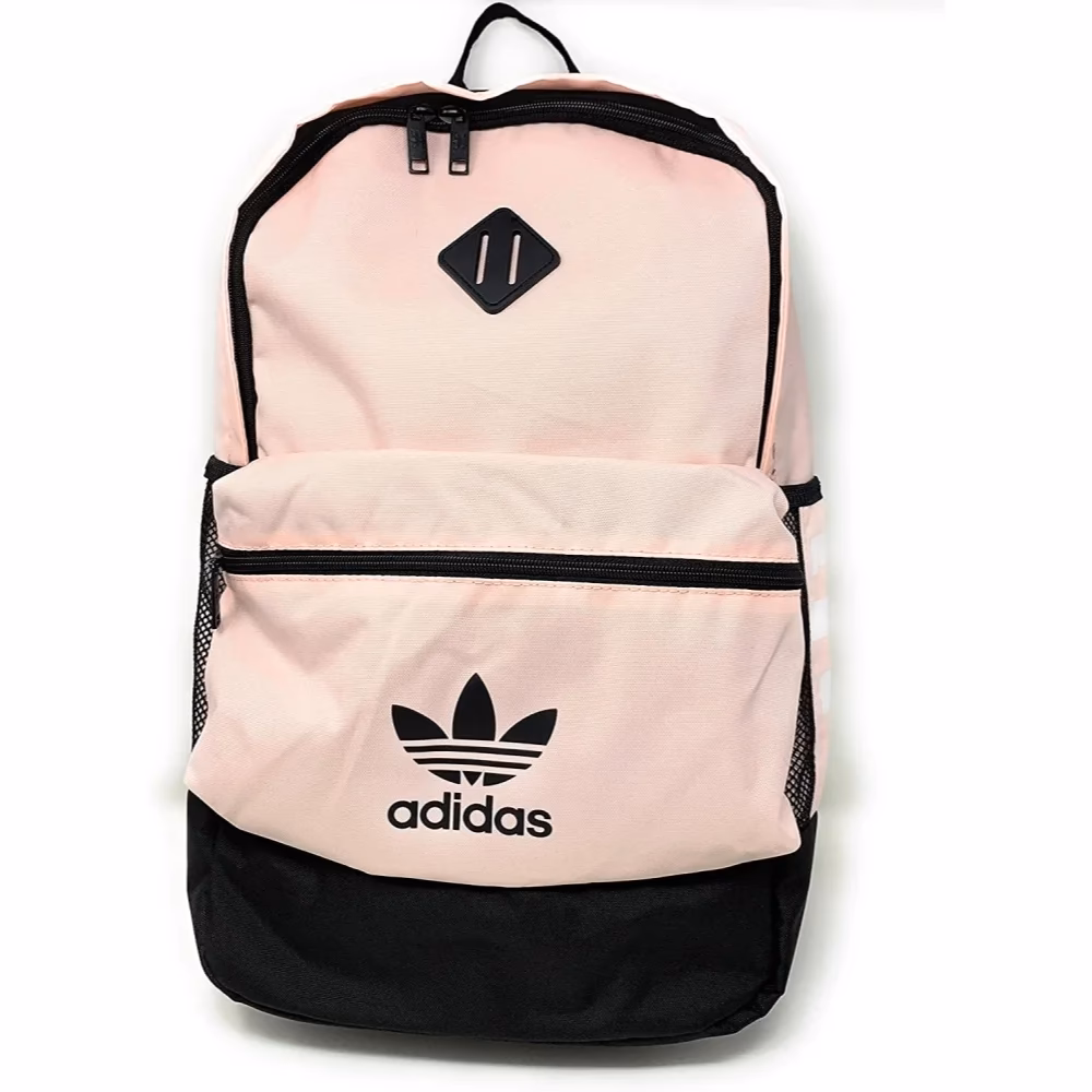Are Adidas backpacks made from recycled materials?