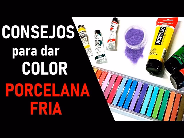 ¿Cómo preparar porcelana fría casera?