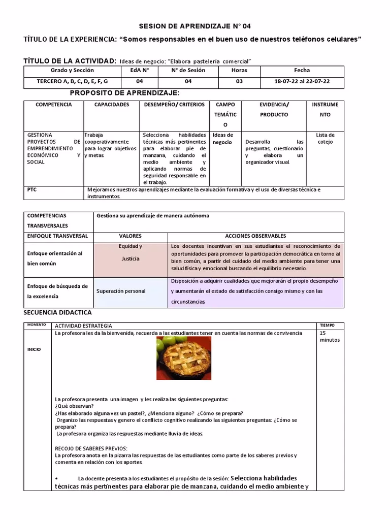 ¿Cuáles son los propósitos de las secuencias didácticas?