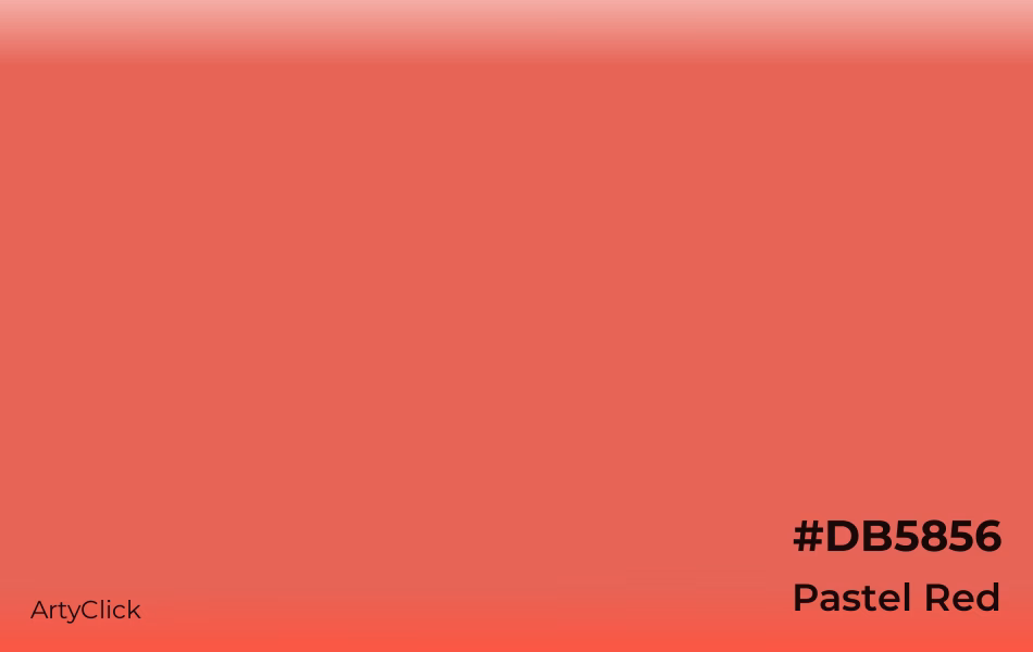 What is the CMYK color code for pastel red?