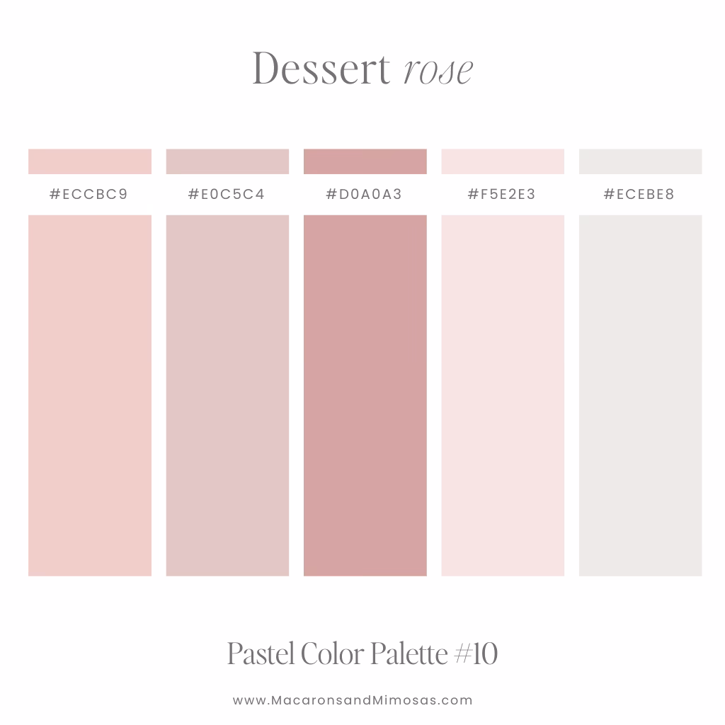 How many colors are in the soft pastels color scheme?