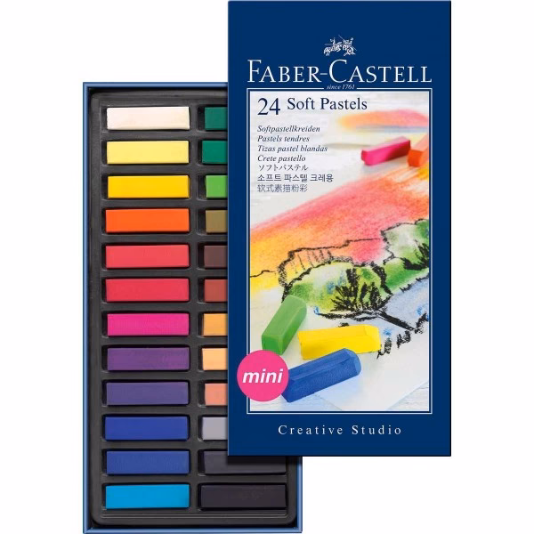 ¿Qué técnicas se pueden mezclar con tizas pastel?
