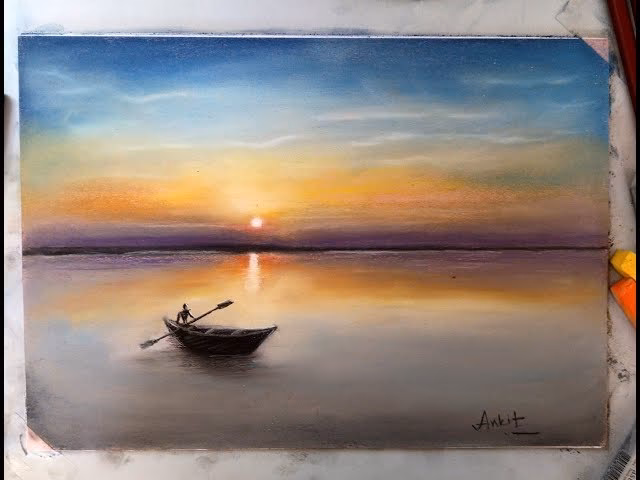 How do you draw with soft pastels?