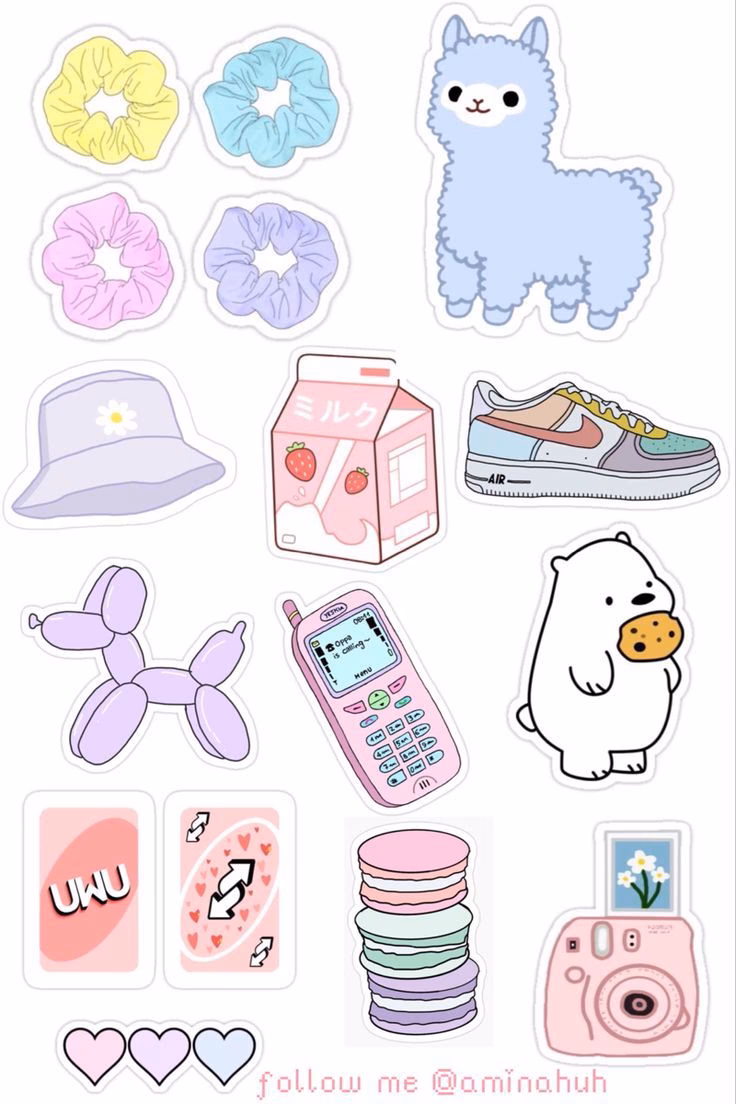 ¿Cuáles son los diferentes tipos de stickers?