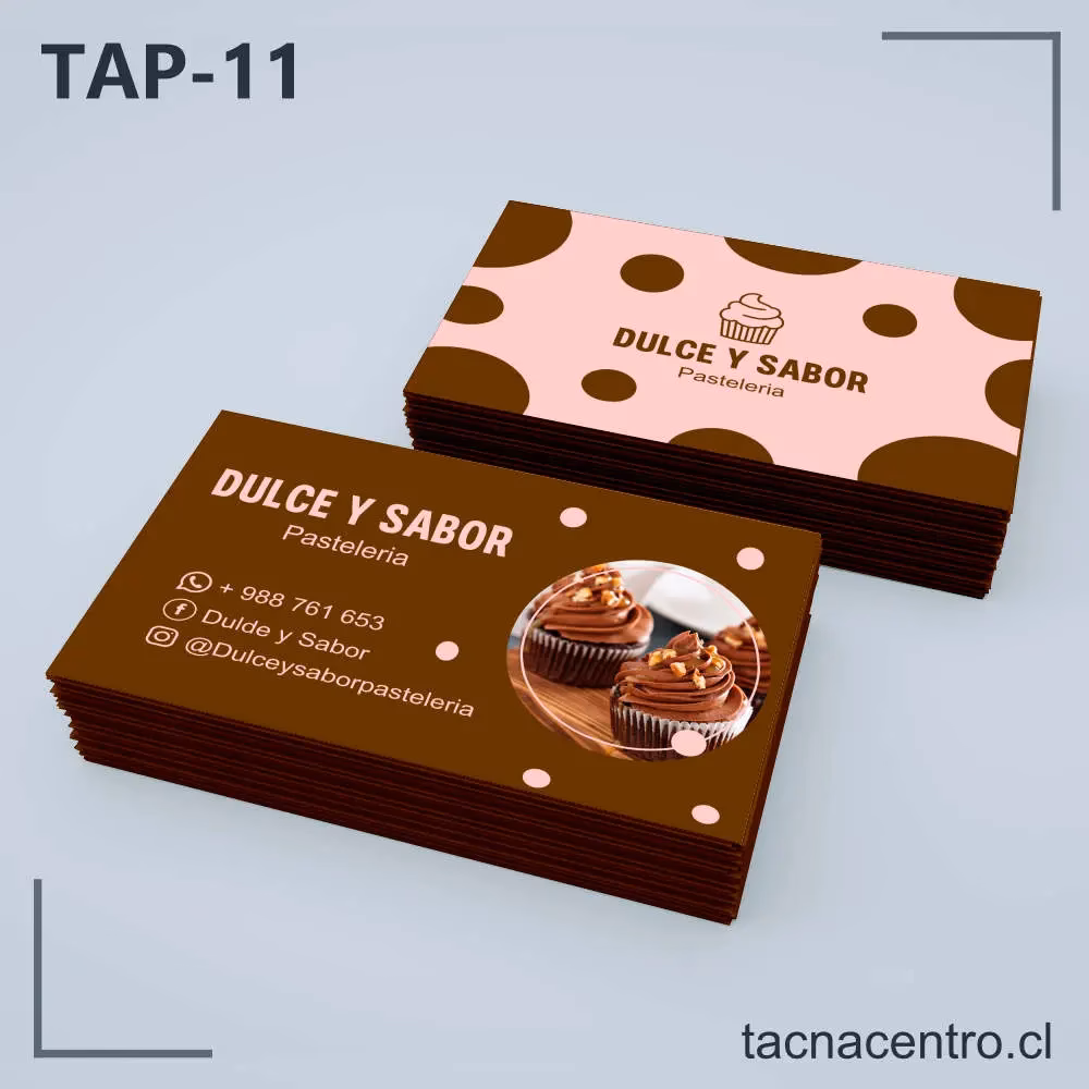 ¿Cómo hacer una tarjeta de pastelería?