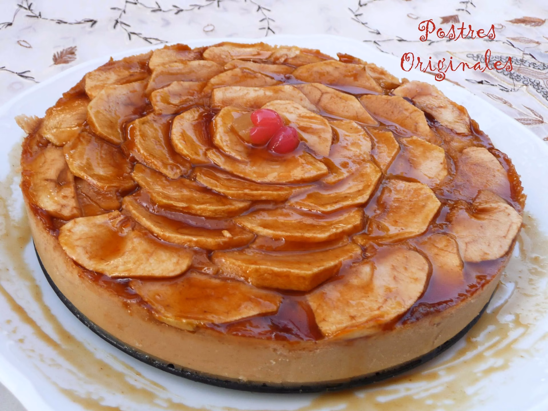 ¿Qué es una tarta de manzana vegana?
