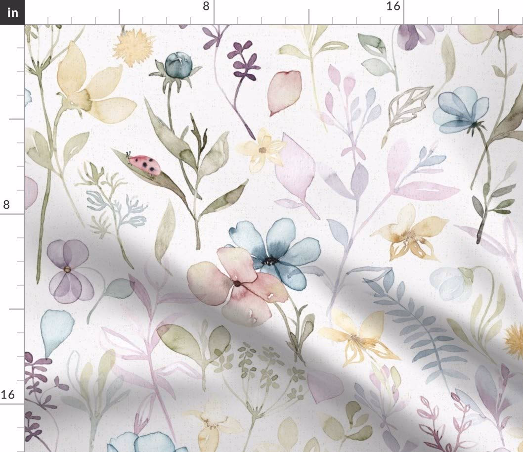 ¿Cuál es la tela con estampados florales?