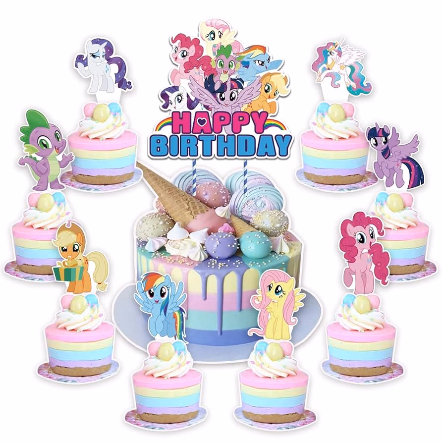 ¿Cuáles son los elementos más importantes para tu decoración my Little Pony para cumpleaños?