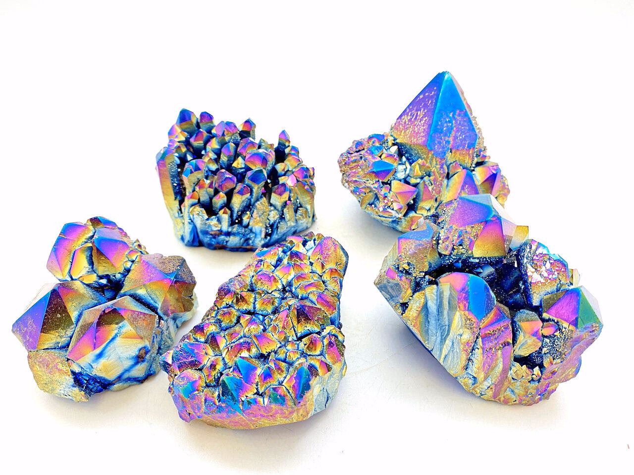 Why are multi-colored crystals so beautiful?