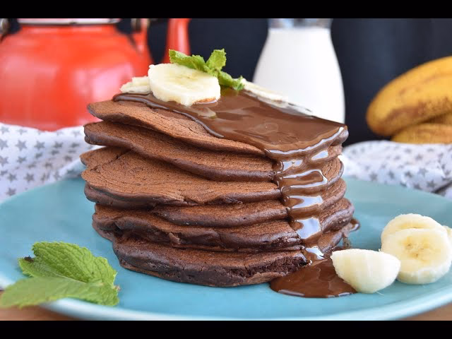 ¿Cómo hacer Pancakes de chocolate?