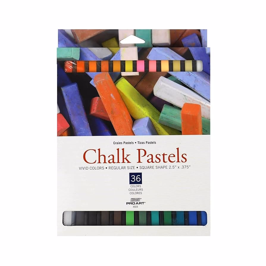 ¿Qué papel se usa para pintar con tiza pastel?