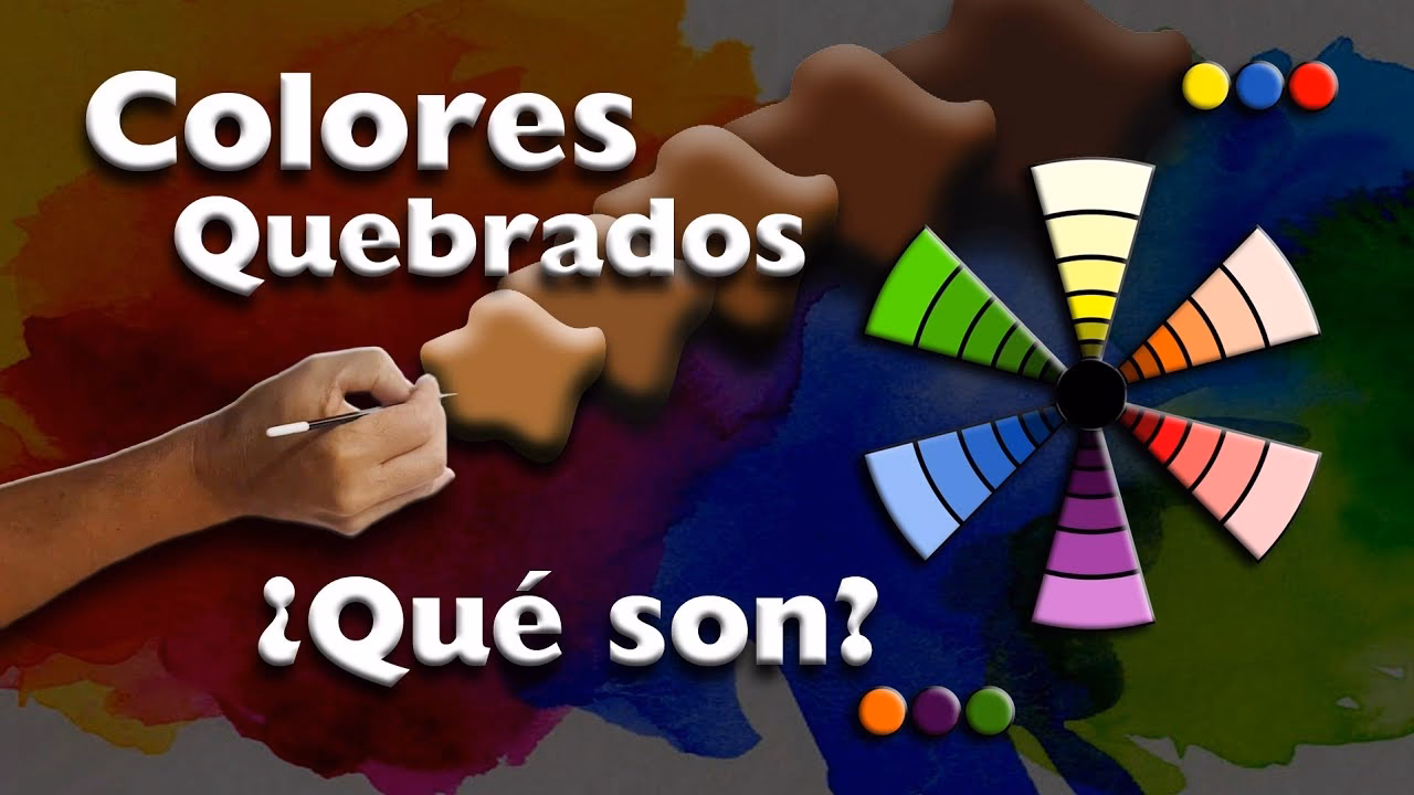¿Qué son los colores quebrados?