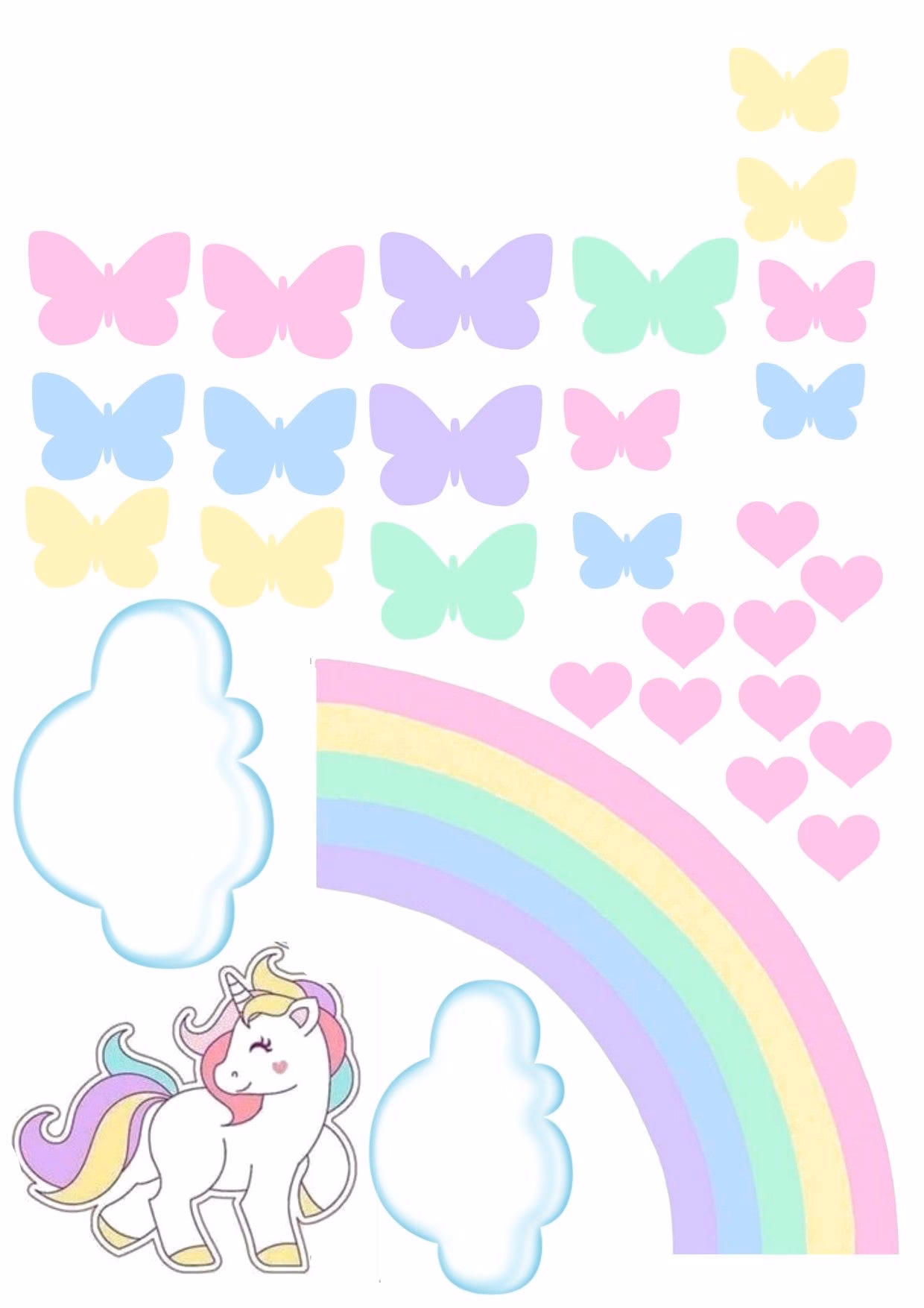 ¿Cómo imprimir un arco iris en cartón?