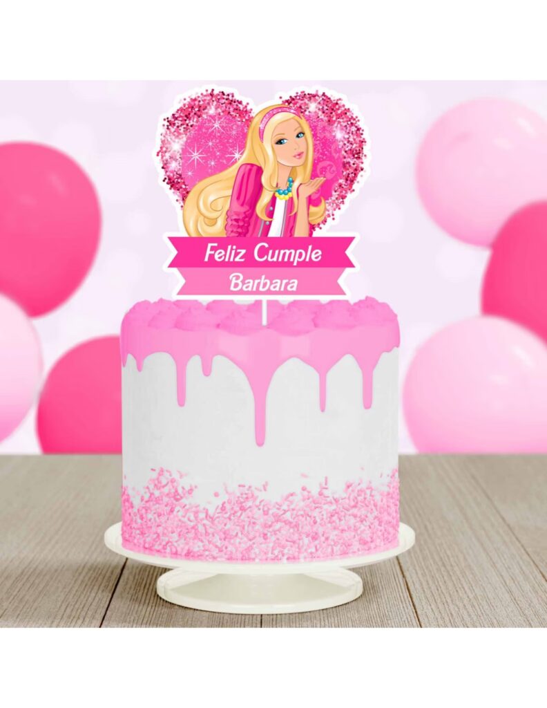 Guía para tu Topper de Torta Barbie Ideal | GASDA