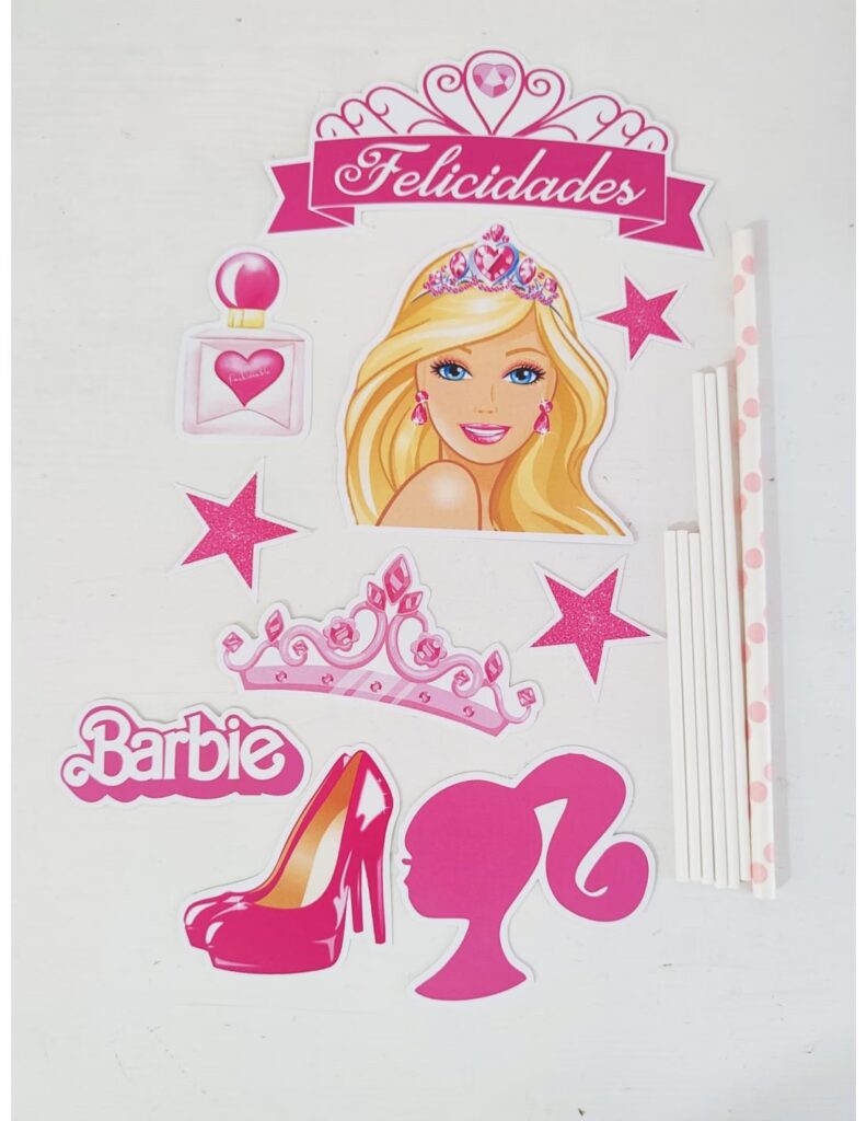 Guía para tu Topper de Torta Barbie Ideal | GASDA