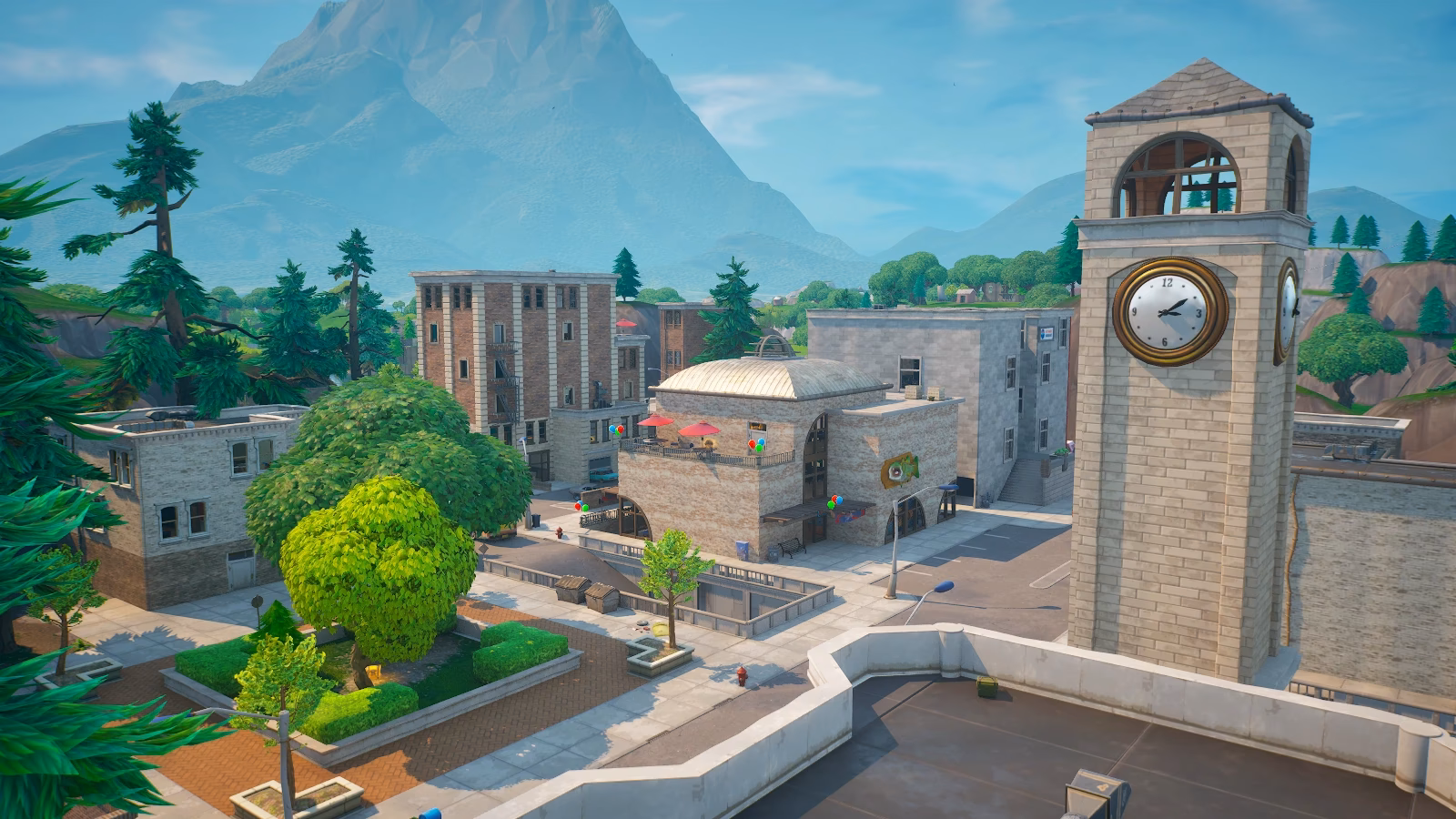 Por que as torres tortas não estão sob ataque nas listas de partidas competitivas?