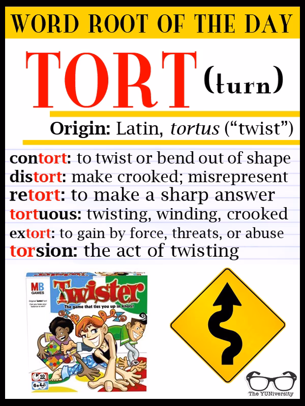 What is the plural of tort?
