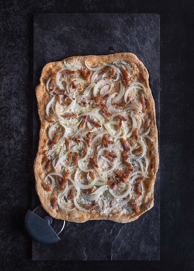 ¿Qué es la tarte flambée?