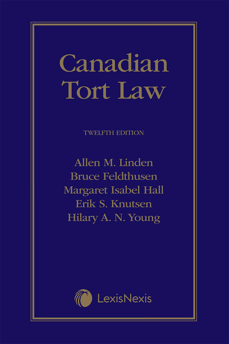 What is a tort of negligence in Canada?