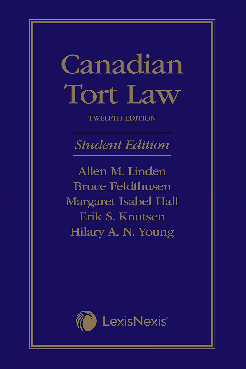 What is tort law in Canada?