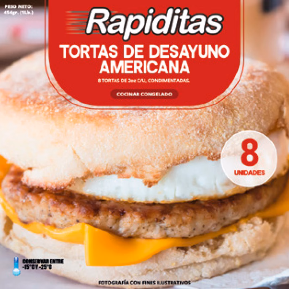 ¿Cómo es el desayuno con tortitas?