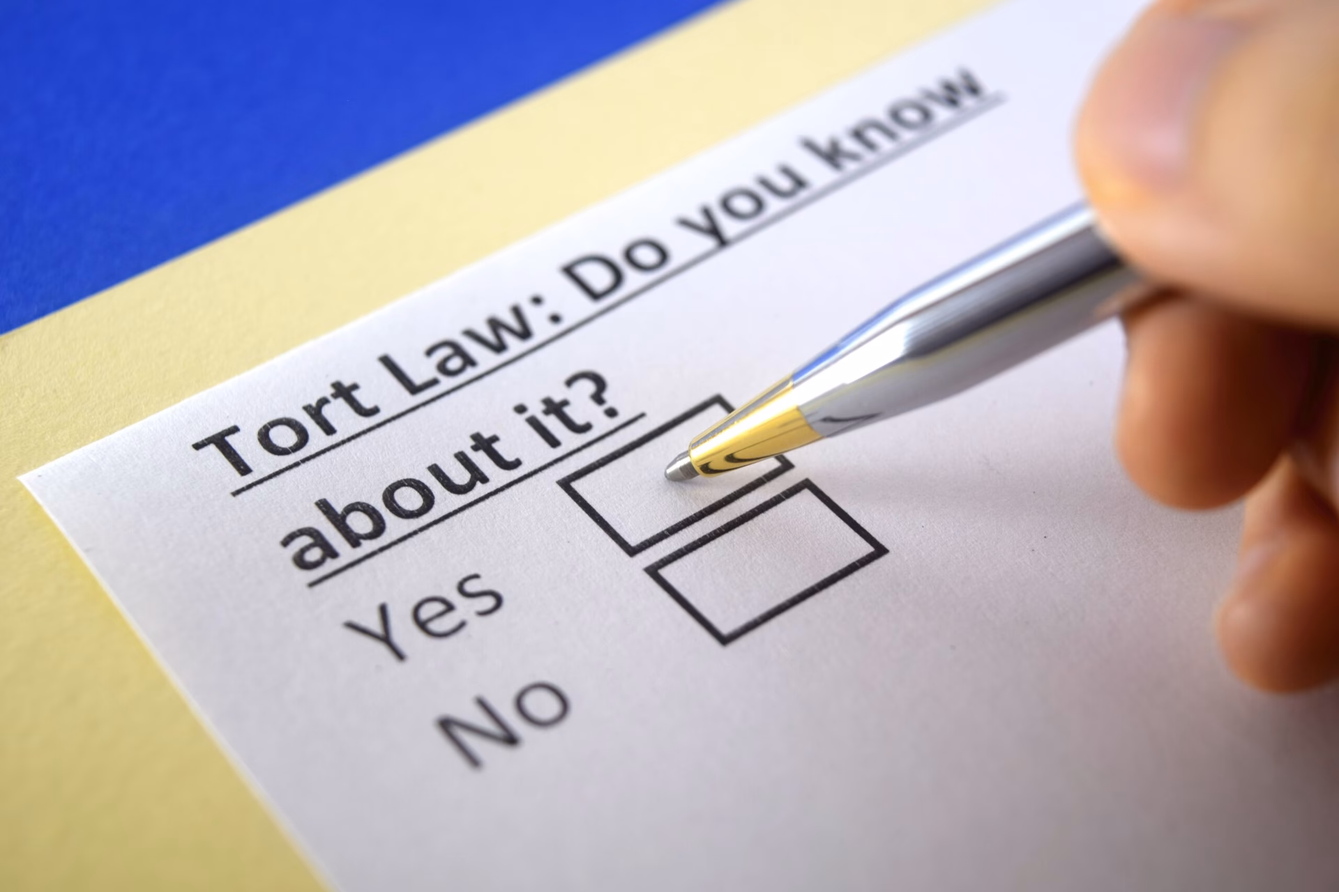 Should tort be reformed?