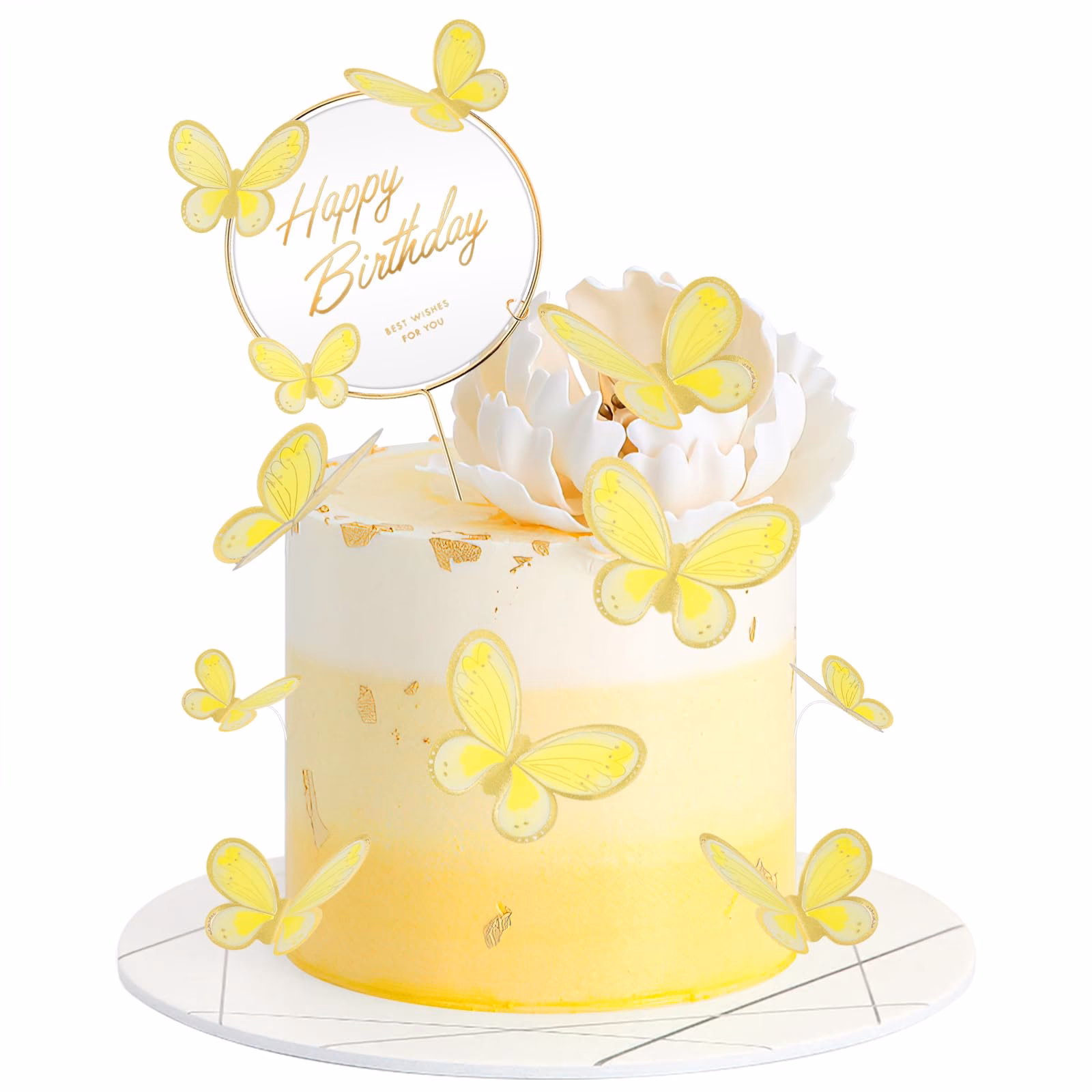 ¿Cómo se cortan las tortas de mariposa?