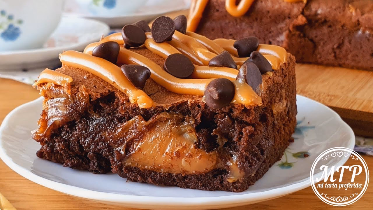 ¿Qué es un Brownie con dulce de leche?