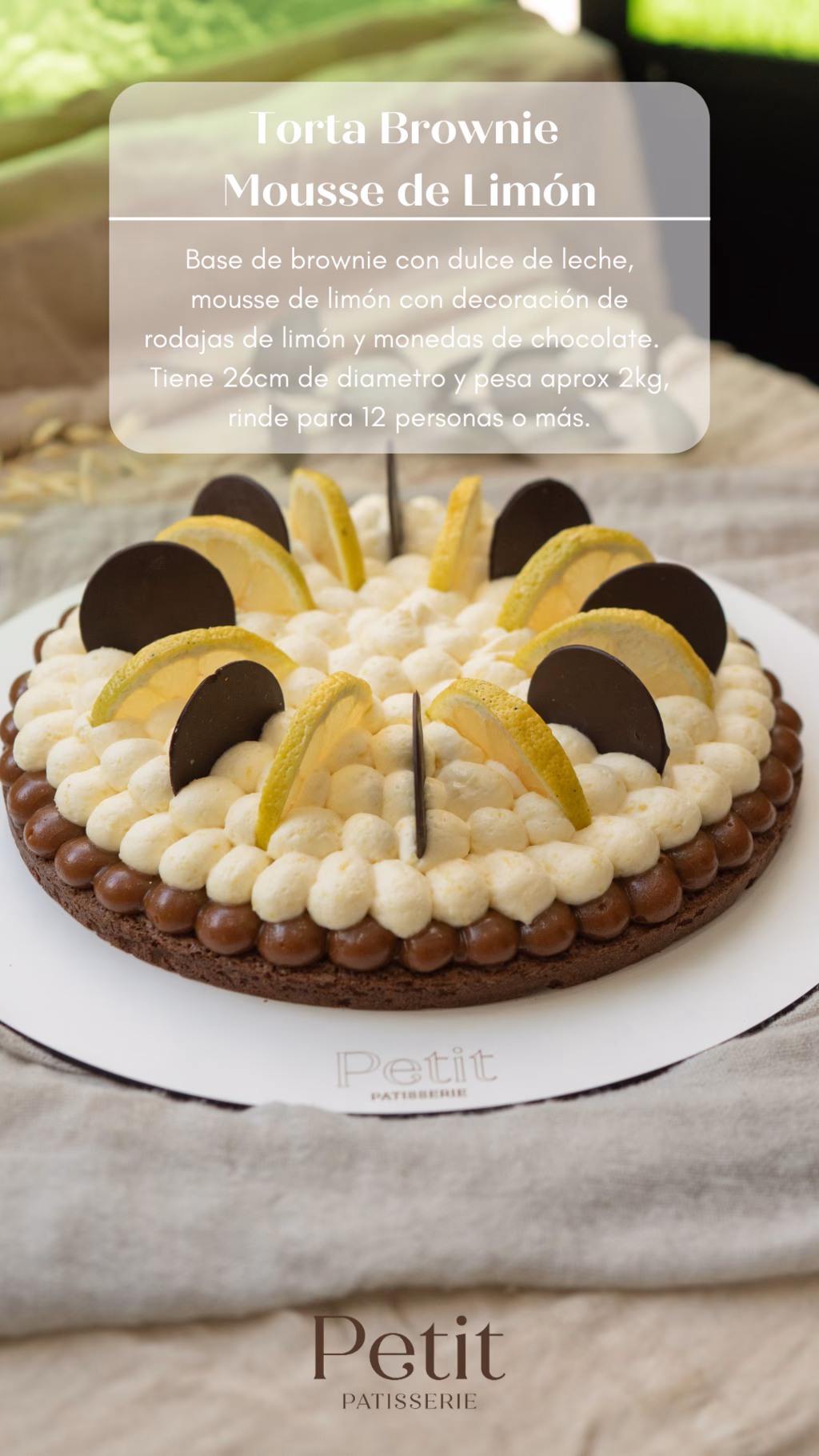 ¿Cuál es el toque final del brownie?