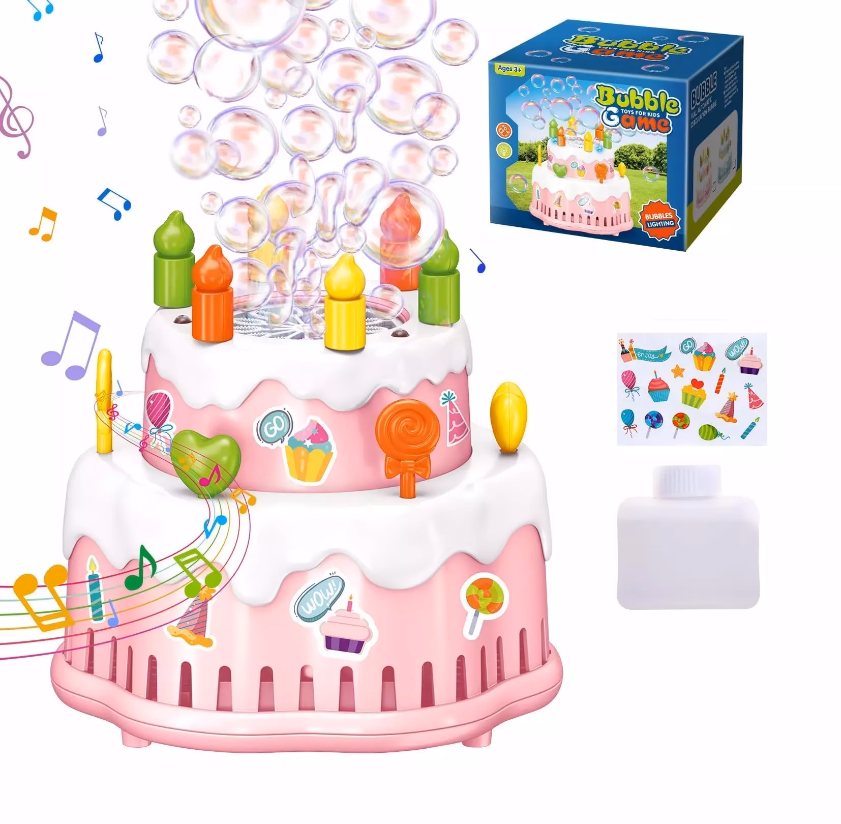 ¿Cómo hacer las burbujas?