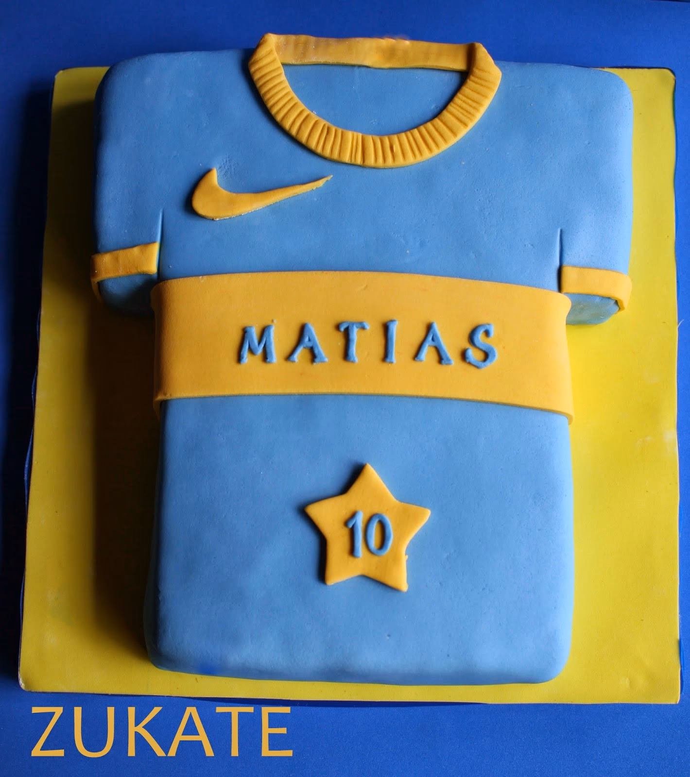 ¿Cuántos cupcakes tiene la torta de Boca Juniors?