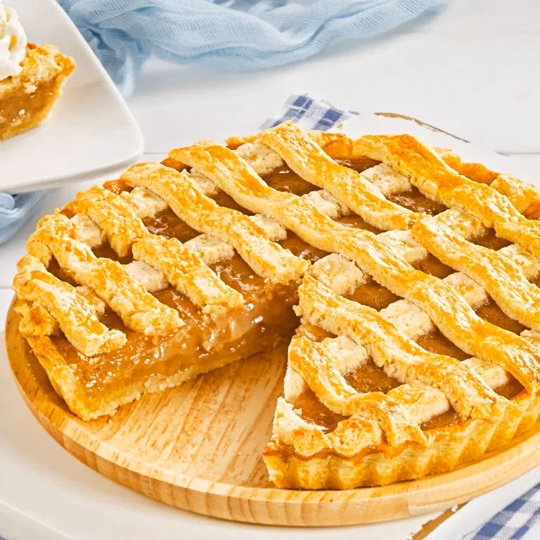 Quantas calorias tem uma torta de maçã?