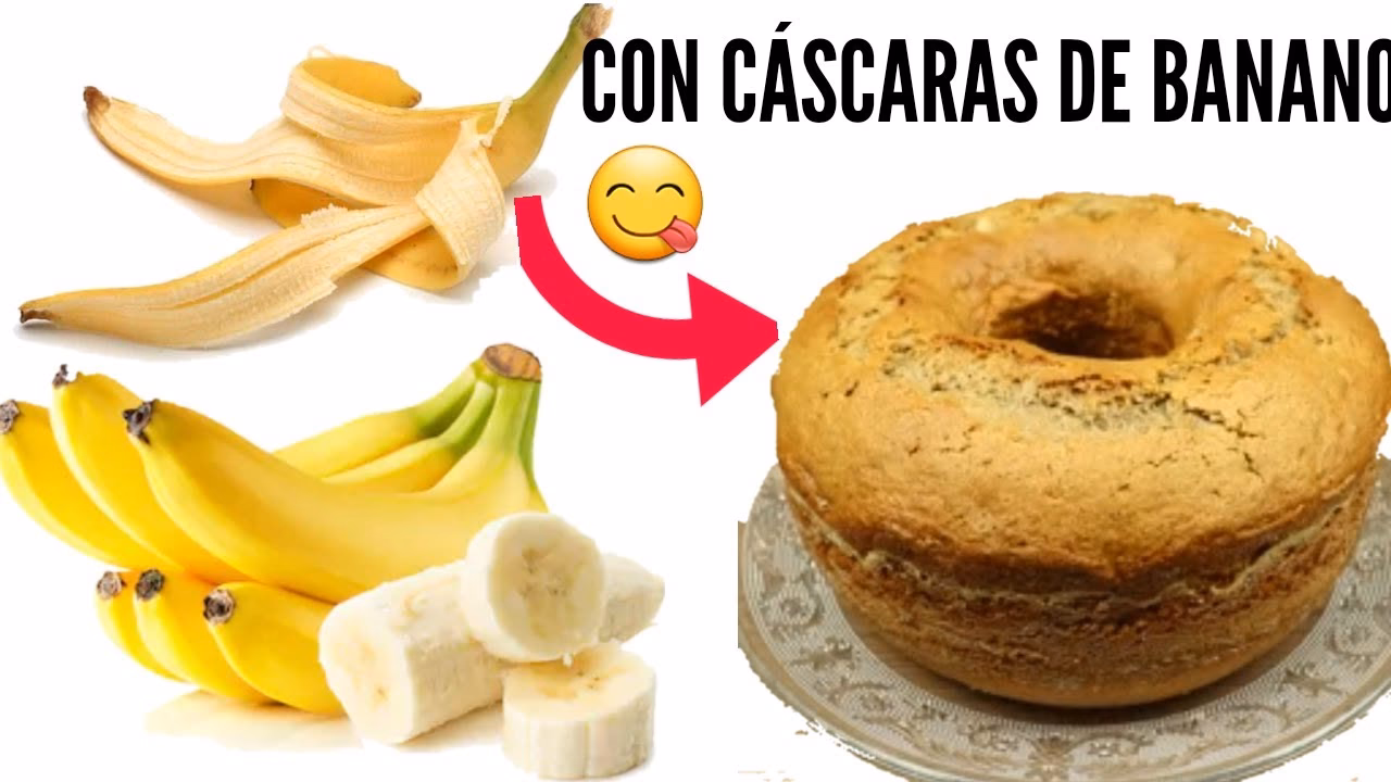 ¿Cómo hacer cáscaras de banana?