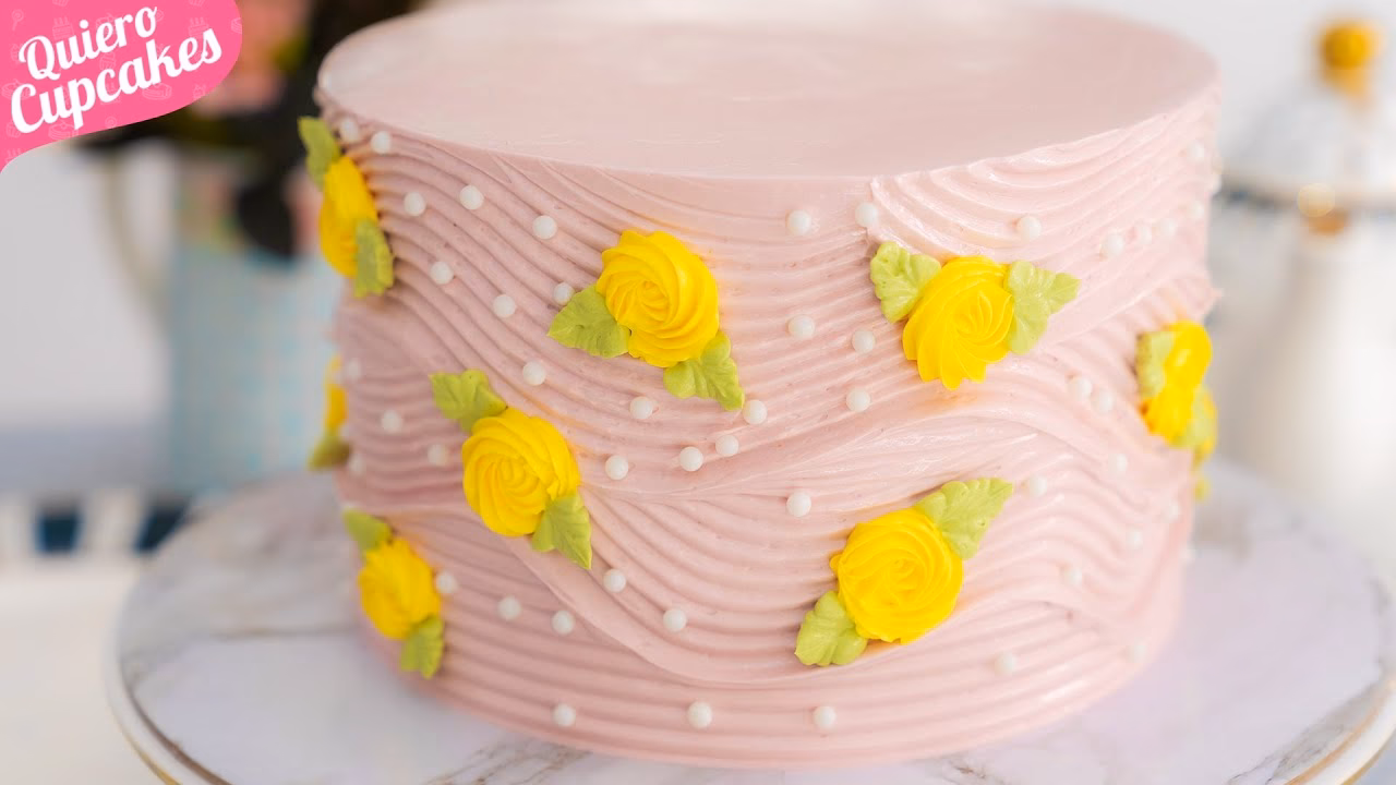 ¿Cómo hacer ondas en la tarta?