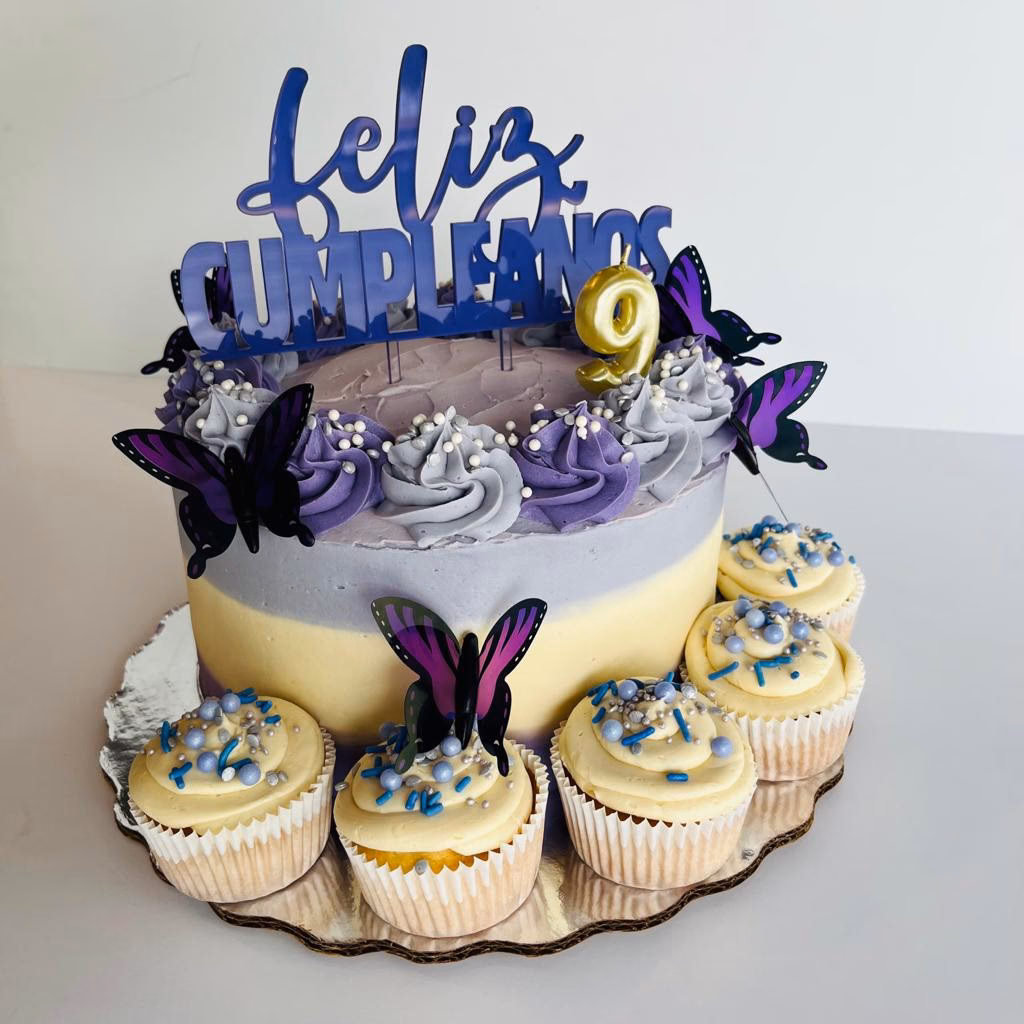 ¿Cómo decorar cupcakes de mariposa?