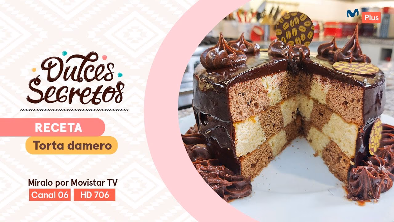 ¿Cuál es el molde para hacer tartas damero?