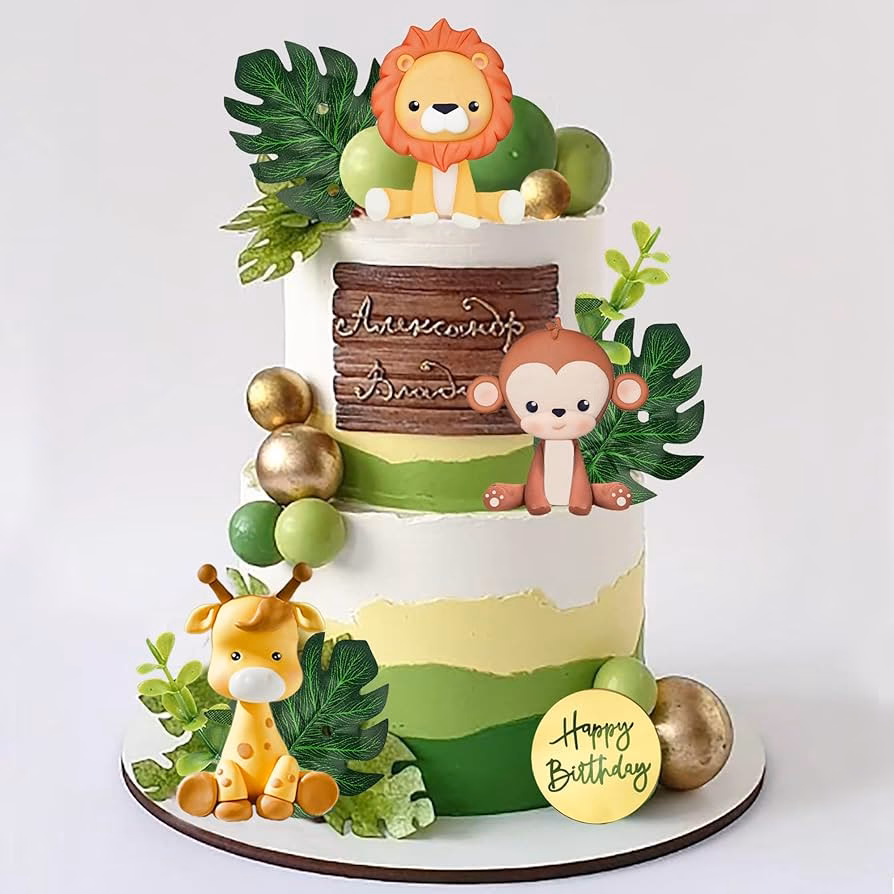 ¿Cuáles fueron los animalitos de la selva vestidos de cumpleaños?