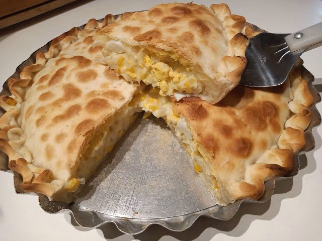 ¿Cómo preparar una tarta de choclo casera?