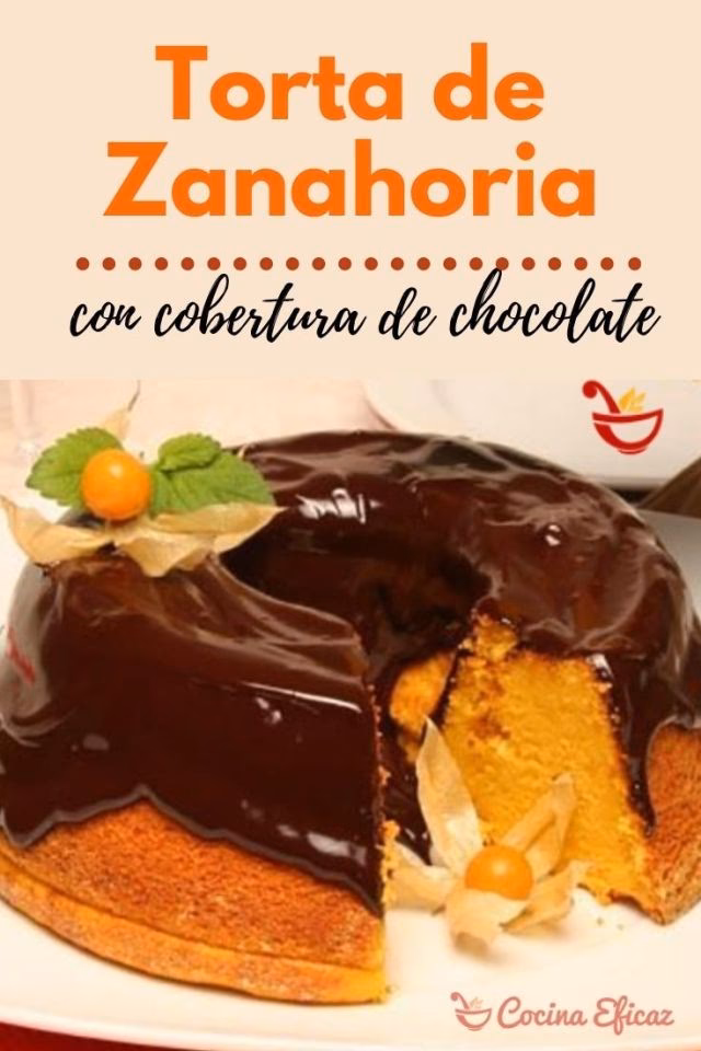 ¿Qué es la torta de zanahoria con chocolate?