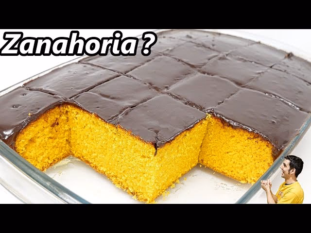 ¿Qué sabor tiene la tarta de zanahoria de chocolate?