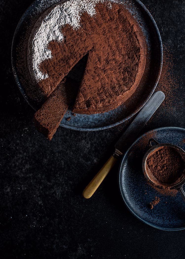 ¿Qué es una tarta de chocolate sin harina, sin mantequilla y sin nata?