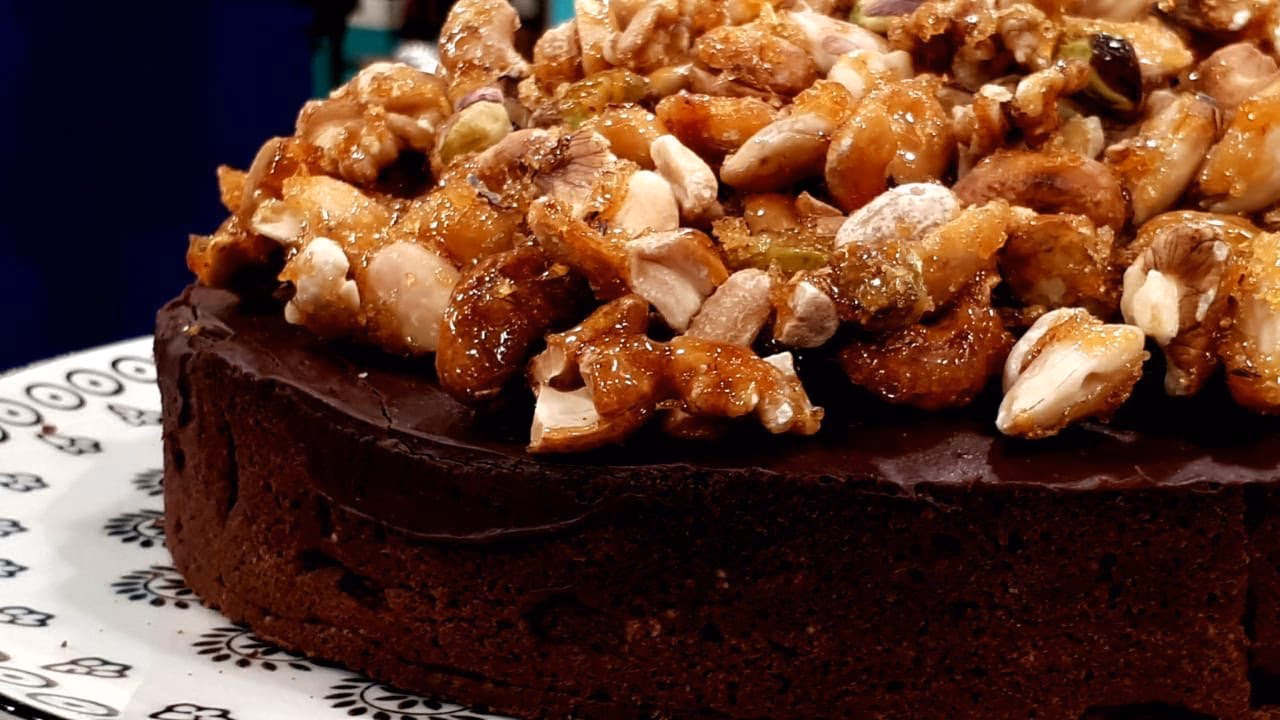 ¿Qué es la torta Argentina de nuez y chocolate?