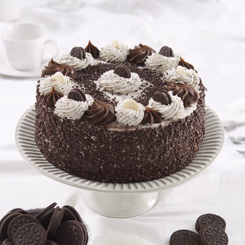 ¿Cómo hacer una tarta de cookies y Cream?