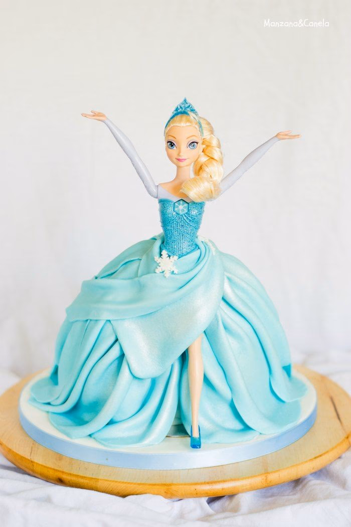 ¿Cómo preparar una torta para Barbie?