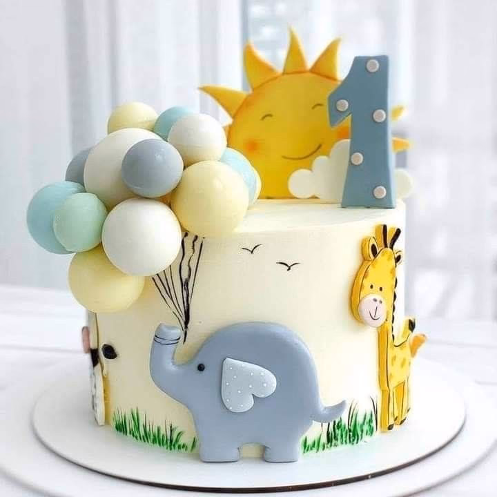 ¿Cómo hacer una tarta para bebés de 12 meses?