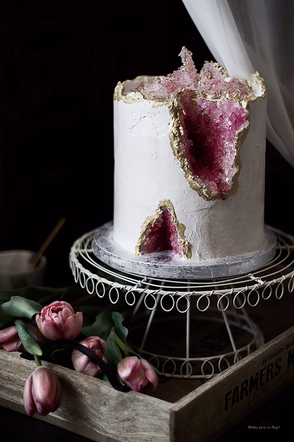 ¿Qué es la tarta geoda?