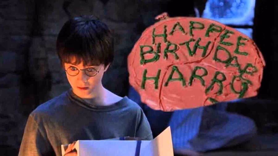 ¿Cuál es la última escena del video de Harry Potter?