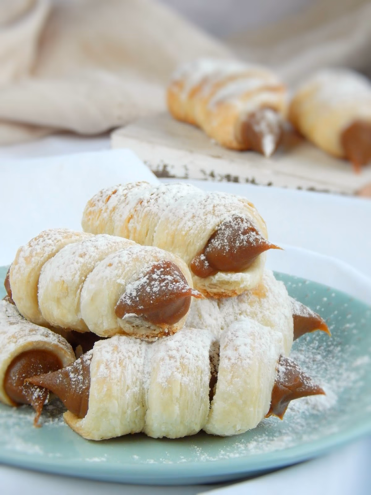 ¿Cómo se hace el dulce de hojaldre?