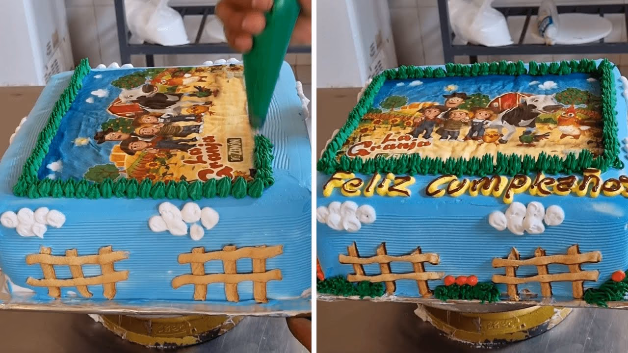 ¿Cómo se alimenta la granja?