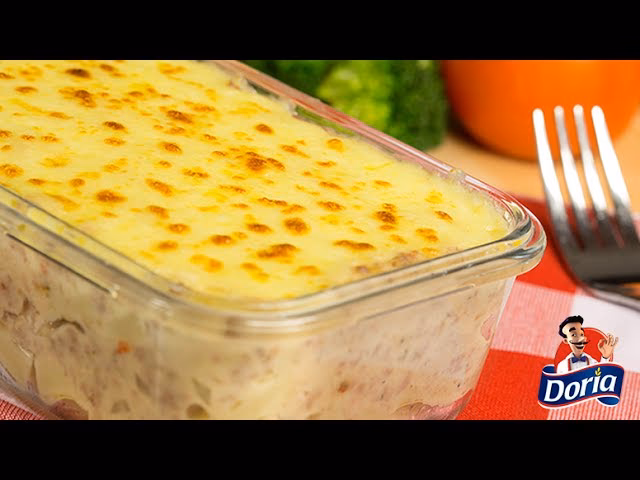 ¿Qué es el pastel de macarrones y pollo?